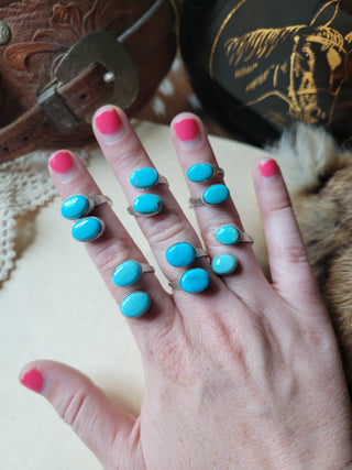 2 Stone Kingman Adjustable Rings