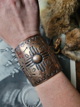The Blythe Statement Cuff - Copper