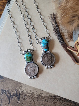 Taylor Dime Necklaces - Sonoran & Kingman