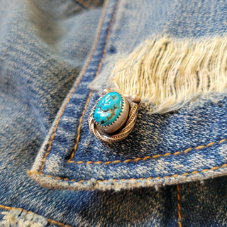 Kingman Horseshoe Pin
