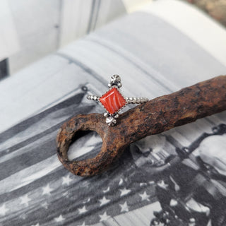 Cayenne Diamond Ring - sz 7.5