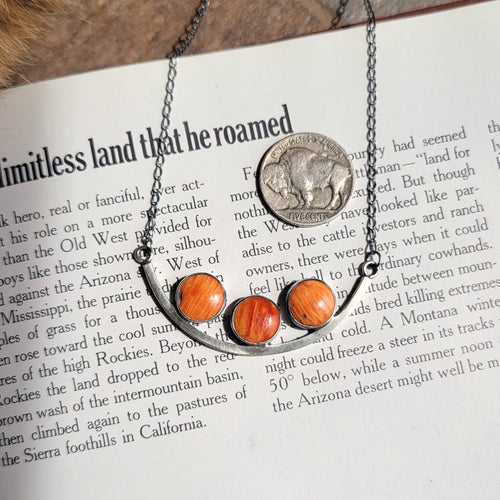 The Holdenville Rocker Necklace - Spiny
