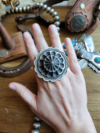 The Leander Concho Ring - Adjustable