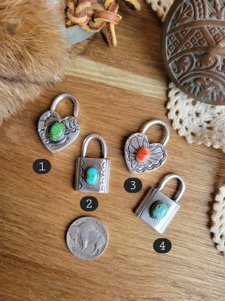 The Maya Lock Pendants