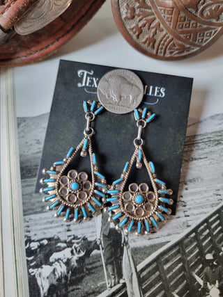 The Clementine Needlepoint Earrings