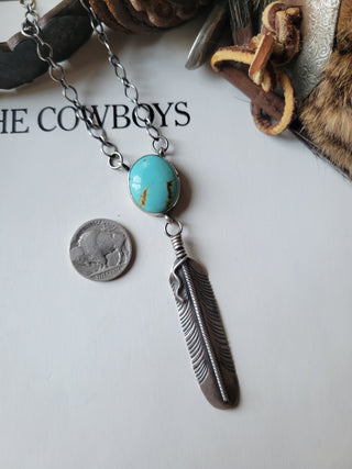 The Nellie Feather Necklace - Royston