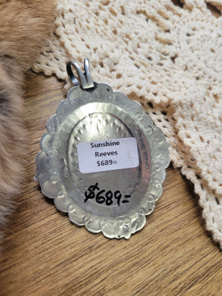 Sunshine Reeves Concho Pendant