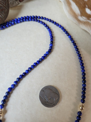 The Jubilee Lapis Necklace x Gold