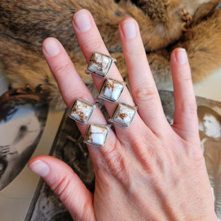 The Beau Wild Horse Rings