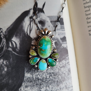 Cailey Sonoran Cluster Necklace