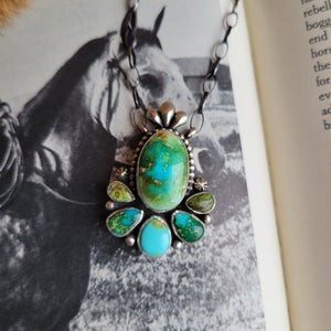 Cailey Sonoran Cluster Necklace