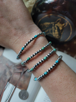 The 4mm Cooper Pearl Bracelets - Kingman