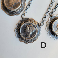 Load image into Gallery viewer, The Saratoga Dime Necklace