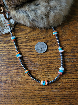 The Delaney Pearls - Spiny & Turquoise