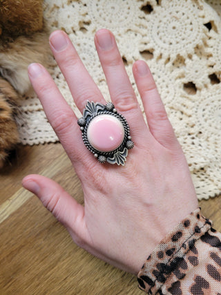 The Bubblegum Statement Ring - Sz 10