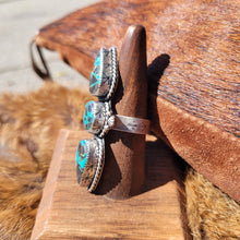 Load image into Gallery viewer, Black Jack Statement Ring