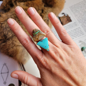 Double Arrow Statement Ring - made to order!