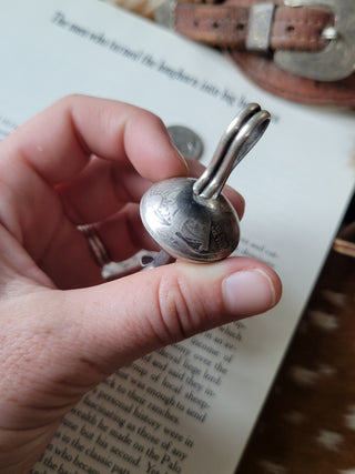 The Lawrence Half Dollar Blossom Pendant