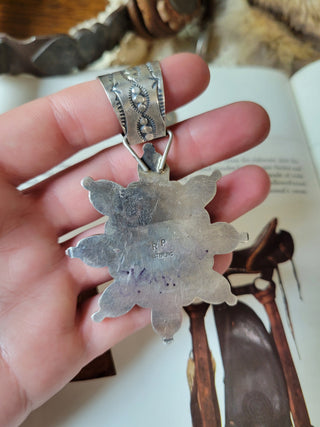 The Juniper Ridge Cluster Pendant - Sky Horse Turquoise