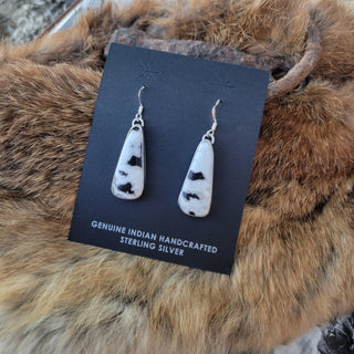 The Gail Earrings - White Buffalo