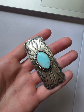 Dena - Turq Hair Clip