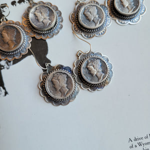 The Saratoga Dime Earrings