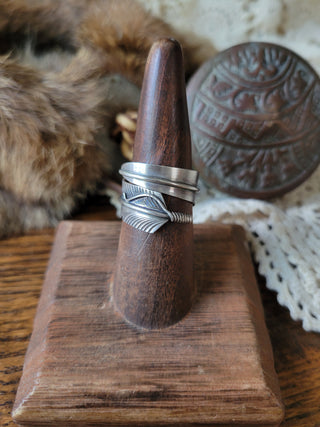 The Charley Feather Ring - Adjustable