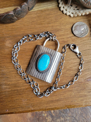 The Daisy Lock Necklace - White Water