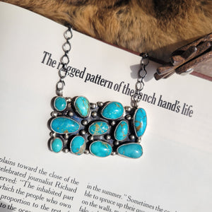 The Ginger Cluster Bar Necklace