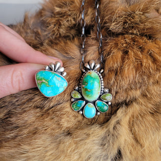 Cailey Sonoran Cluster Necklace