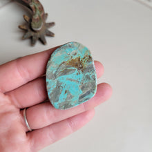 Load image into Gallery viewer, Large Turquoise Cabochon