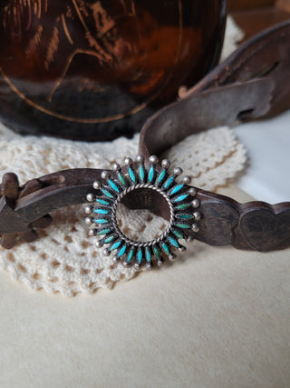 The Hawthorne Needlepoint Pin - Vintage