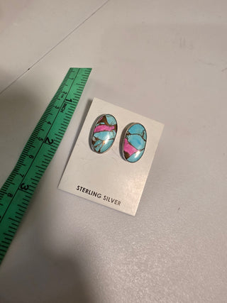 Lily - Cotton Candy Studs