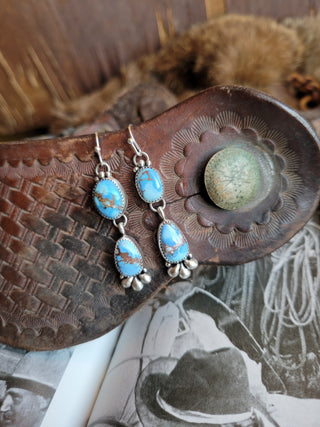 The Julie Earrings- Golden Hills