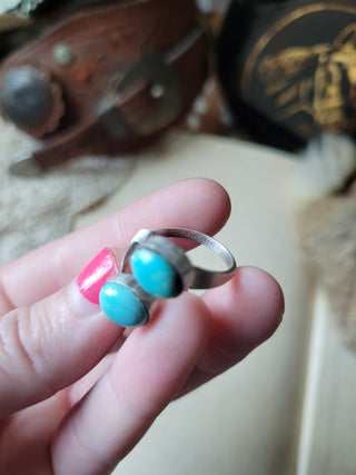 2 Stone Kingman Adjustable Rings