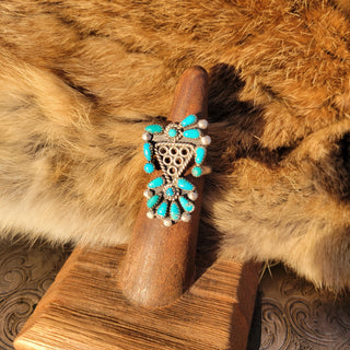 Vintage Thunderbird Ring - Sz
