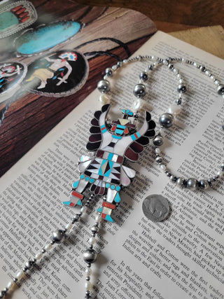 Vintage Zuni Knifewing Pin