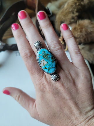 The Timberline Ring - Sz 8 - Kingman