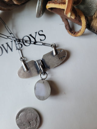 The Clara Feather Necklace
