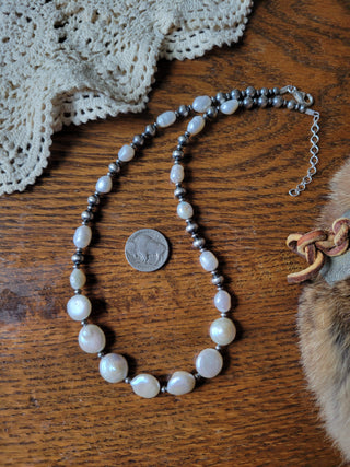 The Callahan Pearl Necklace - Fresh Water Pearls