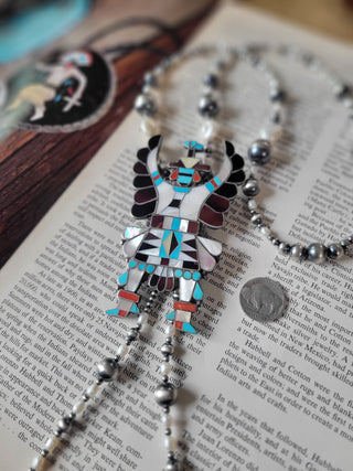 Vintage Zuni Knifewing Pin