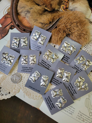 The Ellie Bowtie Concho Studs