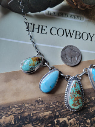 The Everett Mixed Mine Turquoise Necklace