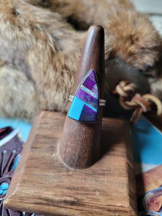 The Briarwood Inlay Ring - Sz 7.5