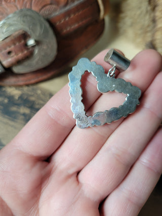 Avery Heart Pendant - Kingman