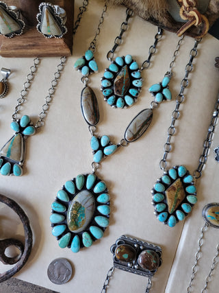 The Myra Cluster Necklaces - Royston & Carico Lake