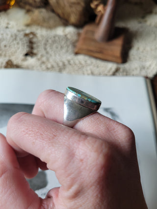 The Pops Inlay Ring - Sz 10.5