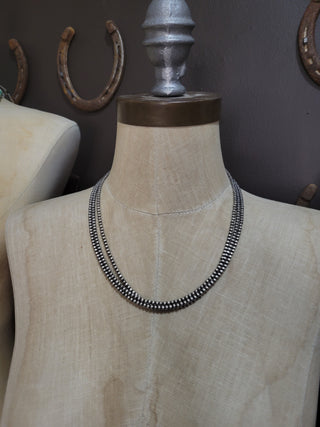 3mm 60" Pearl Necklace