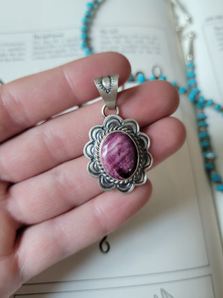 The Canyon Pendant - Purple Spiny