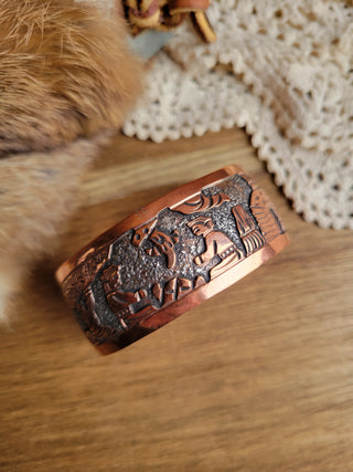 The Dave Storyteller Cuff - Copper